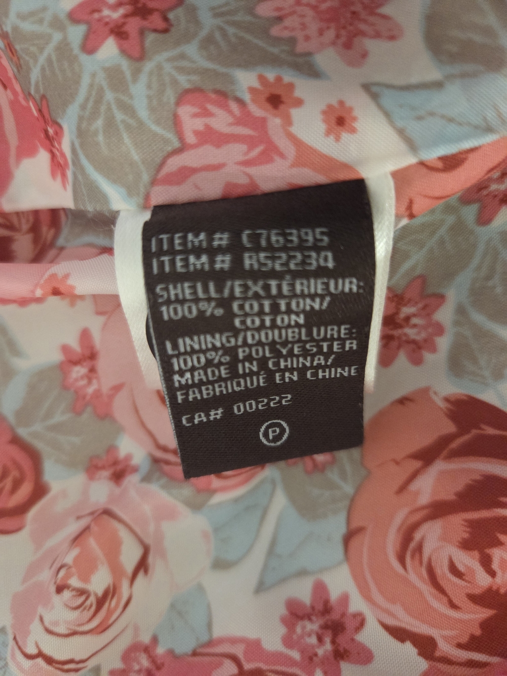 Jessica Beige Trench Coat with Floral Lining - Picture 7 of 9